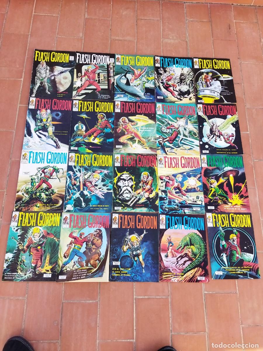 C&oacute;mics: lote de 42 comics FLASH GORDON vol n&ordm; 1 vertice n&ordm; 1-2-3-4-5-6-7-9- del 11 a 44