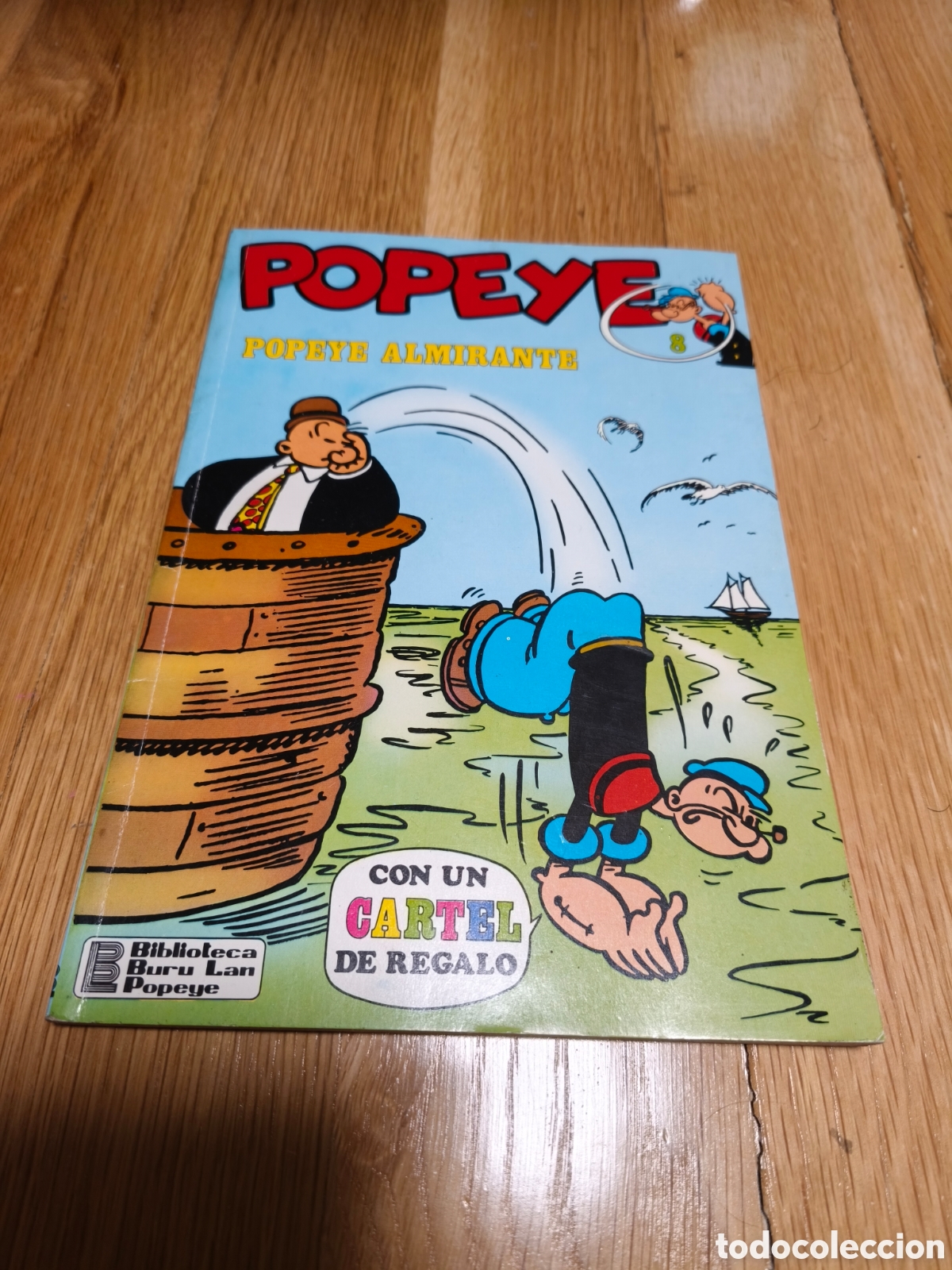 C&oacute;mics: POPEYE ALMIRANTE BURU LAN CON CARTEL