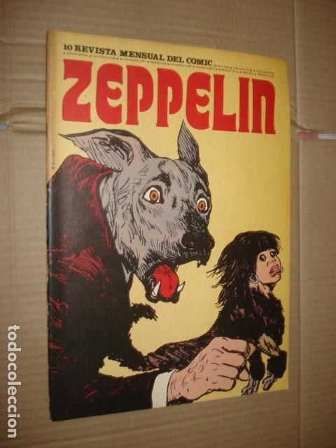 Comics : Zeppelin, 10, Buru Lan, 1974, buen estado