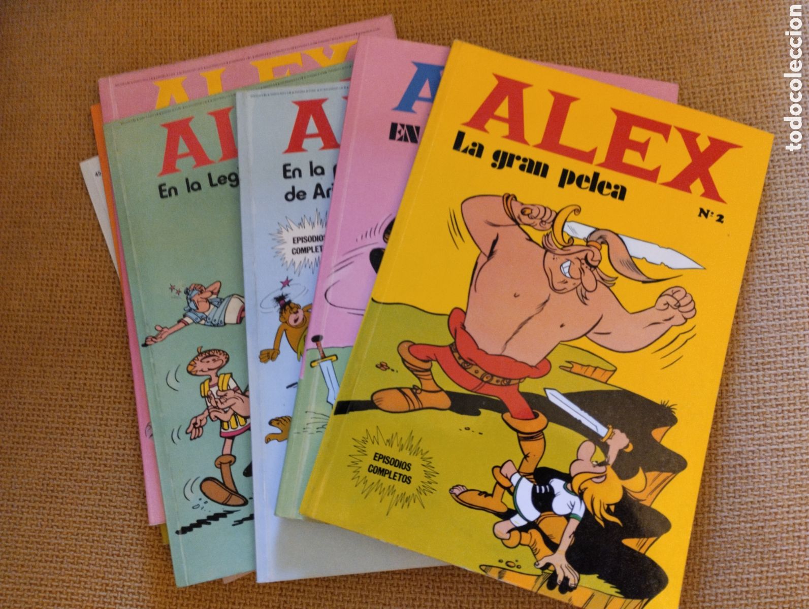 C&oacute;mics: Lote Colecci&oacute;n ALEX Publicacion Infantil 1973