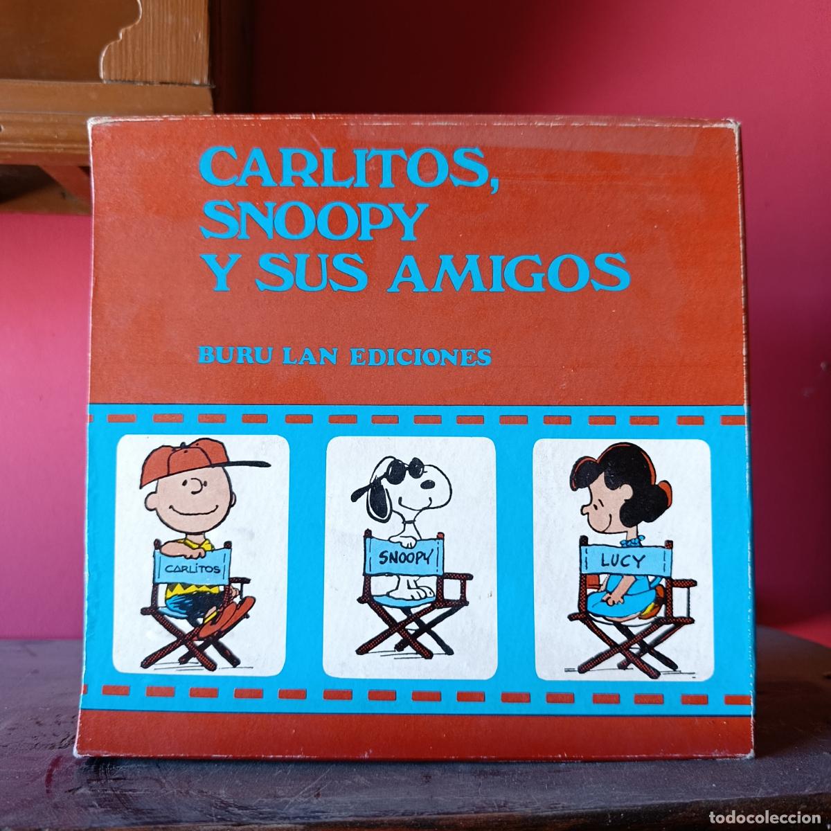 C&oacute;mics: CARLITOS, SNOOPY Y SUS AMIGOS. BURU LAN EDICIONES. COLECCI&Oacute;N 7 TOMOS. EN SU CAJA. 1972. DE IMPRENTA