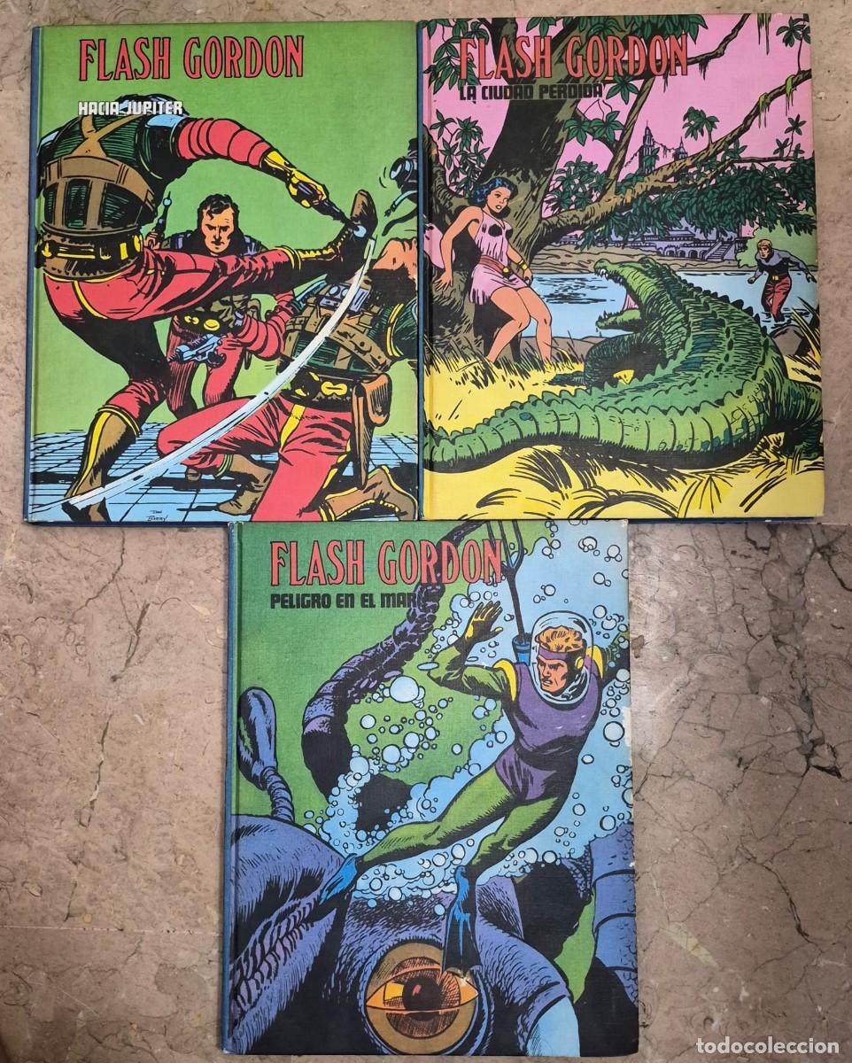 C&oacute;mics: FLASH GORDON (H&Eacute;ROES DEL C&Oacute;MIC, TOMOS VIII, IX Y X), BURU LAN