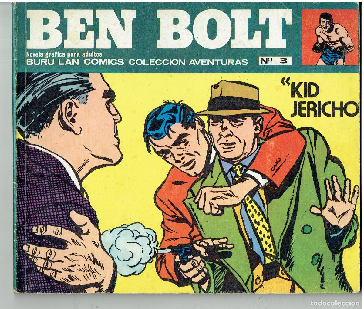 C&oacute;mics: BEN BOLT. N&ordm; 3. &uml;KID JERICHO &uml; ANTOLOG&Iacute;A DEL COMIC. BURU LAN, 1973.(B/48.2 RUM )