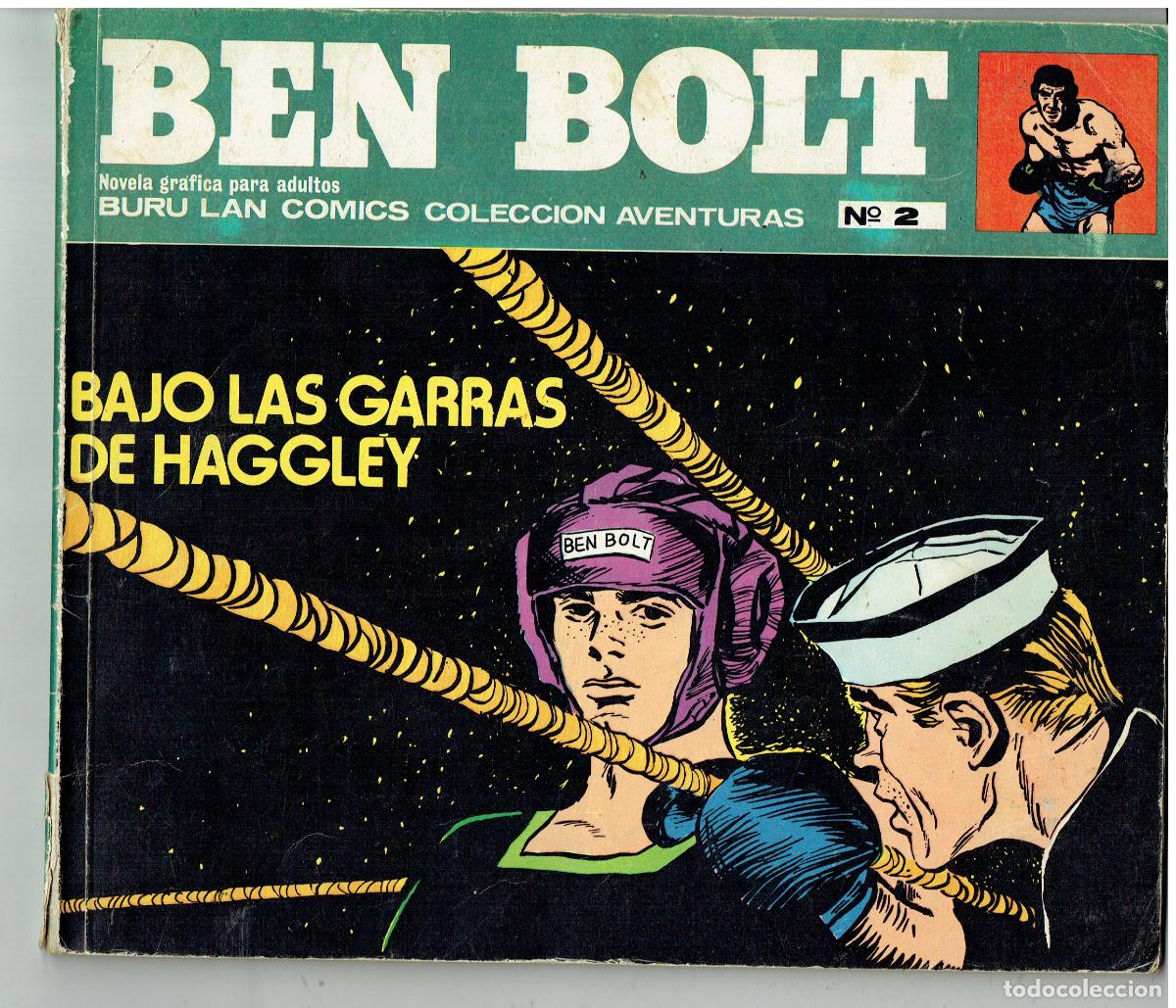 C&oacute;mics: BEN BOLT. N&ordm; 2. BAJO LAS GARRAS DE HAGGLEY. ANTOLOG&Iacute;A DEL COMIC. BURU LAN, 1973.(B/48.2 RUM )