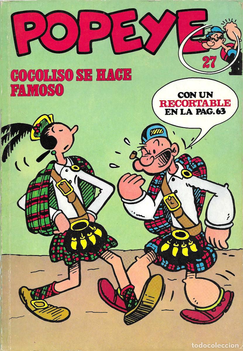C&oacute;mics: Popeye. Cocoliso se hace famoso