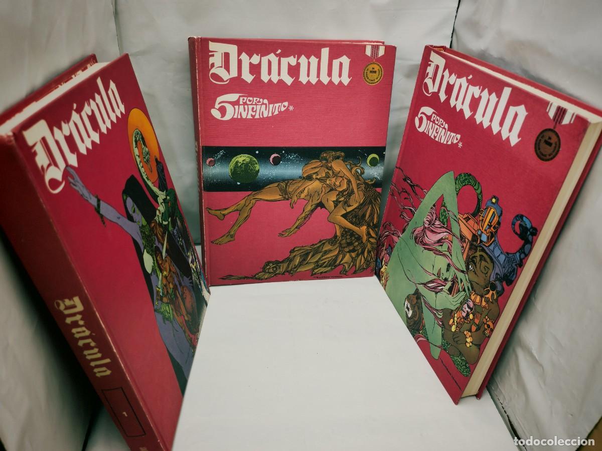 C&oacute;mics: Dr&aacute;cula. 5 por Infinito, Tomos 1, 2 y 3 (Obra completa en 3 tomos, Primera edici&oacute;n tapa dura)