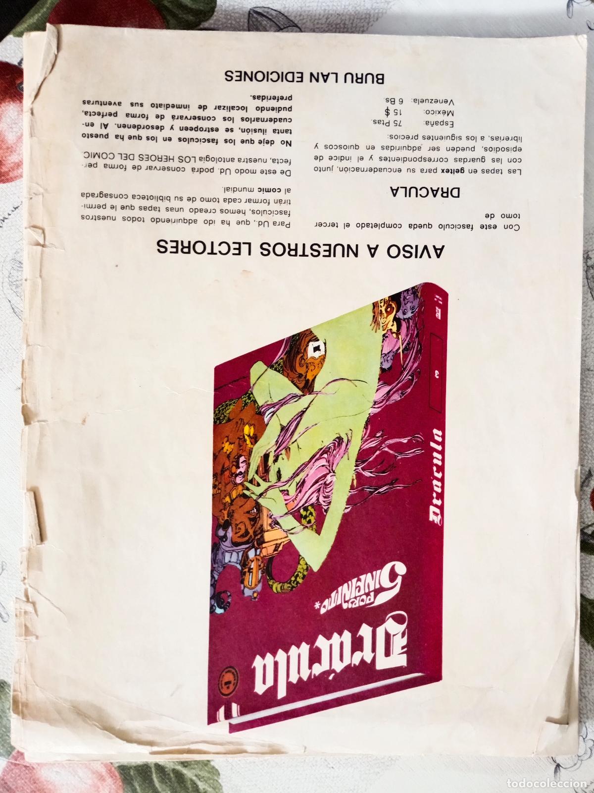 C&oacute;mics: Dr&aacute;cula Buru Lan - lote n&ordm; 20 y 24 - Foto 3