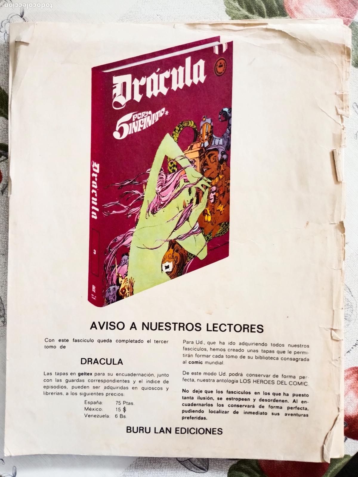 C&oacute;mics: Dr&aacute;cula Buru Lan - lote n&ordm; 20 y 24 - Foto 3