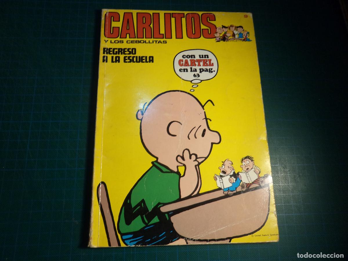 C&oacute;mics: Carlitos. N&ordm; 9. Buru Lan. Contiene el cartel.