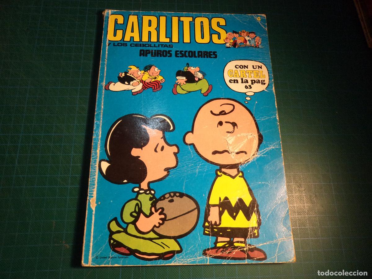 C&oacute;mics: Carlitos. N&ordm; 4. Buru Lan. Contiene el cartel.