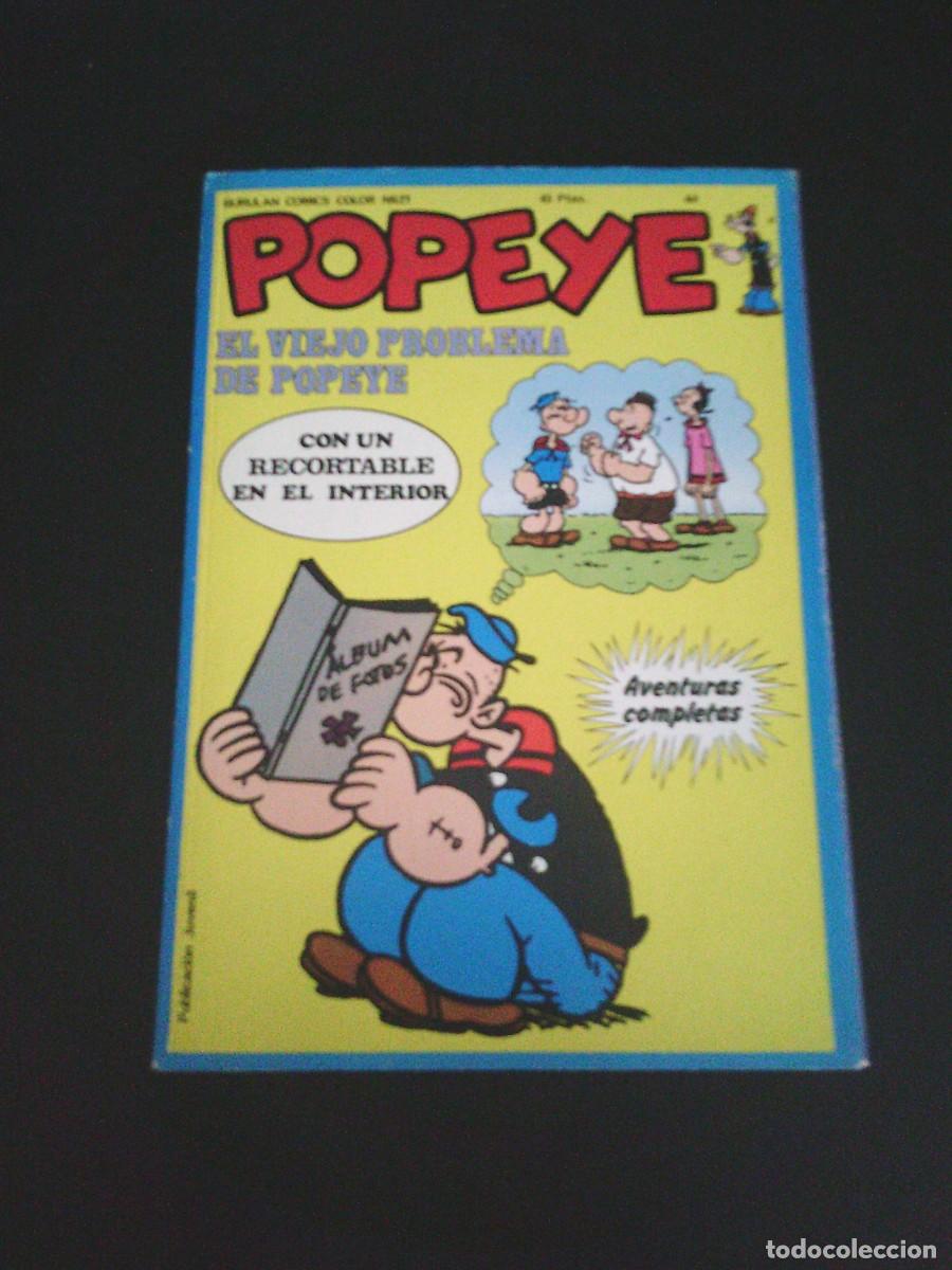 C&oacute;mics: POPEYE - NUMERO 44 - EL VIEJO PROBLEMA DE POPEYE - BURU LAN - MUY BUEN ESTADO - CJ 253