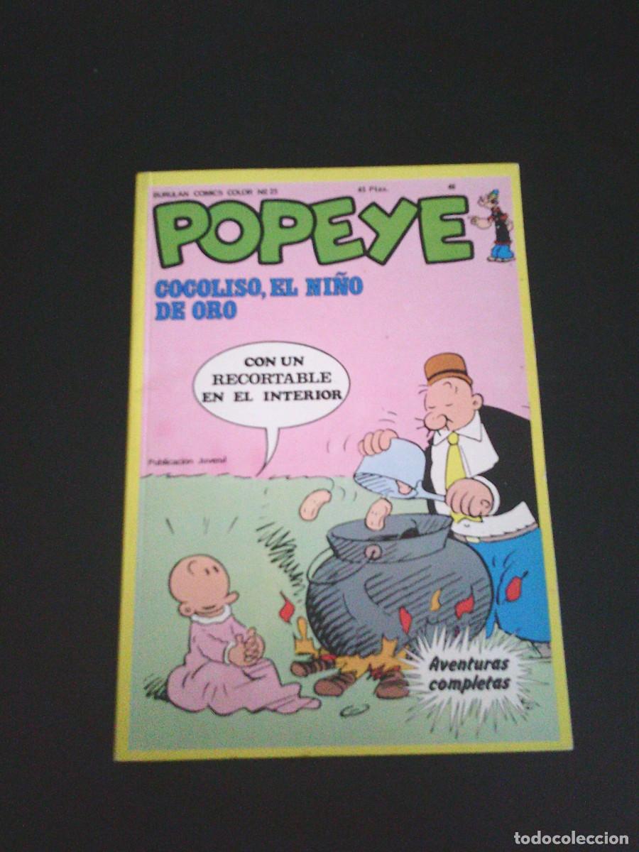 C&oacute;mics: POPEYE - NUMERO 46 - COCOLISO, EL NI&Ntilde;O DE ORO - BURU LAN - MUY BUEN ESTADO - CJ 253