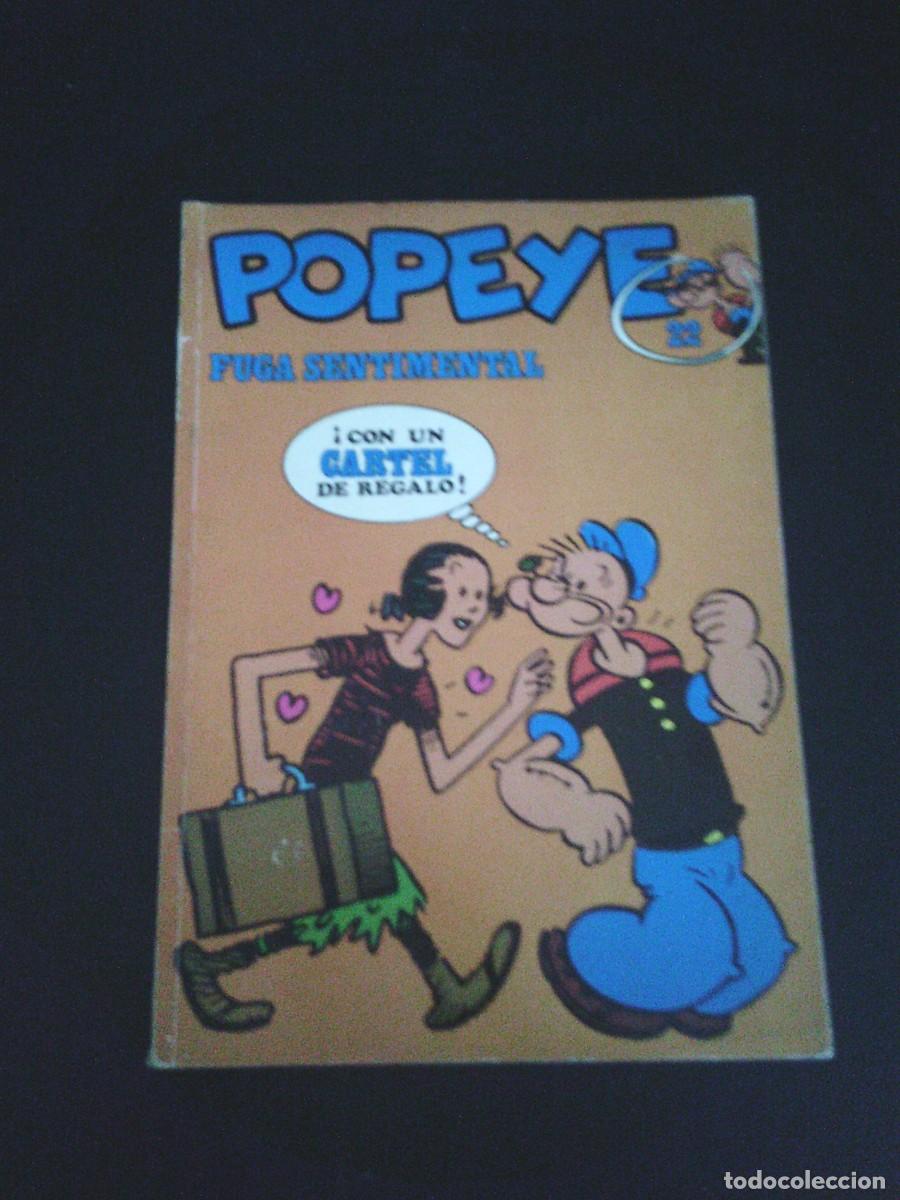 C&oacute;mics: POPEYE - NUMERO 22 - FUGA SENTIMENTAL - BURU LAN - BUEN ESTADO - CJ 253
