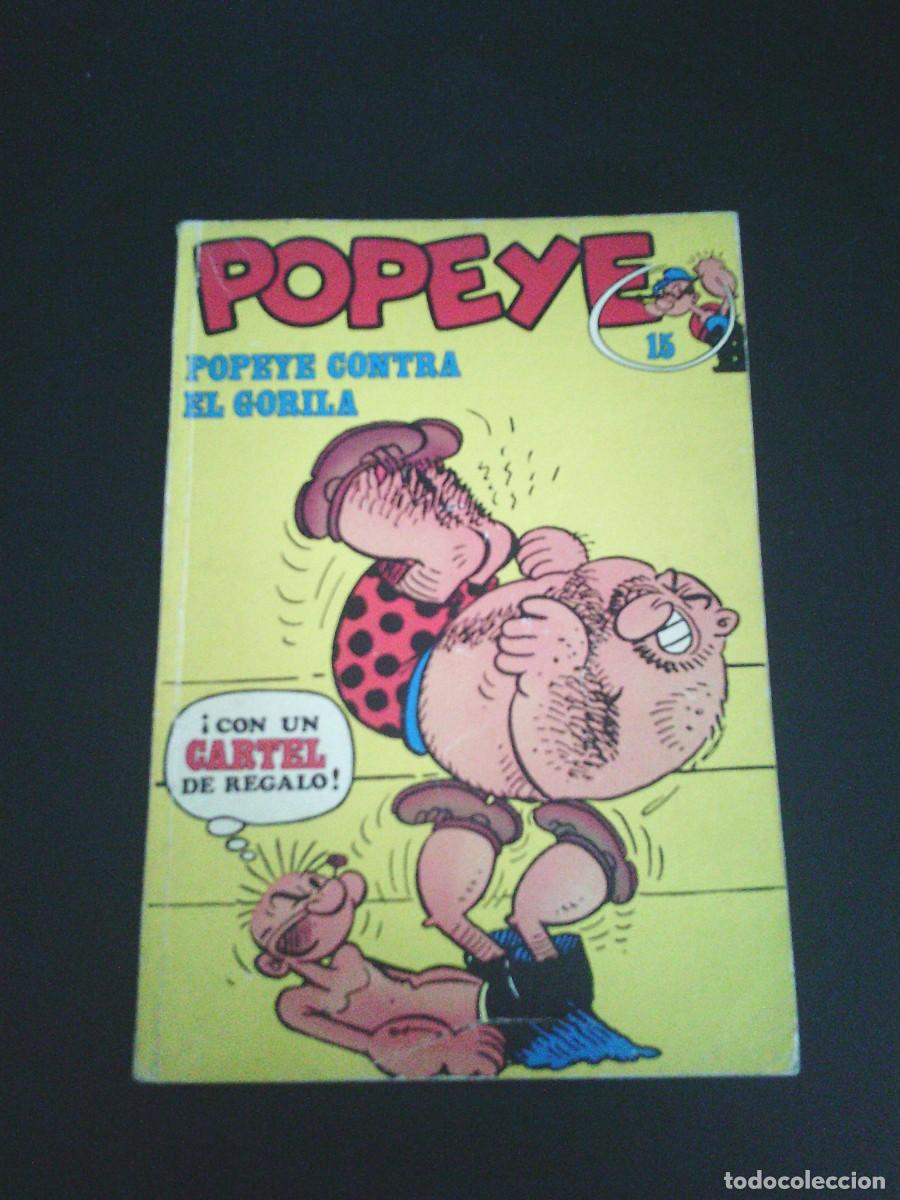 C&oacute;mics: POPEYE - NUMERO 15 - POPEYE CONTRA EL GORILA - BURU LAN - BUEN ESTADO - CJ 253