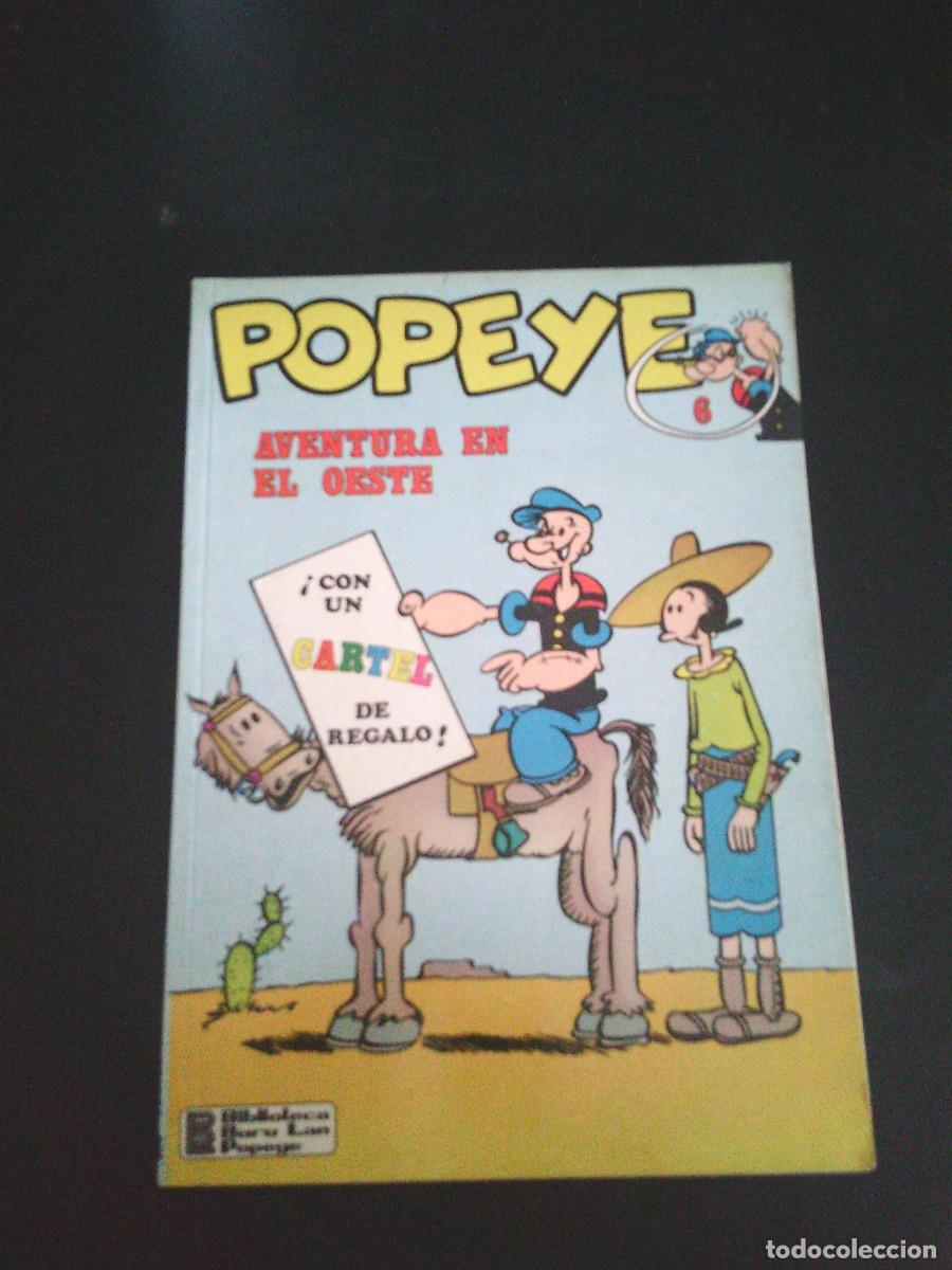 C&oacute;mics: POPEYE - NUMERO 6 - AVENTURA EN EL OESTE - INCLUYE EL CARTEL - BURU LAN - BUEN ESTADO - CJ 253
