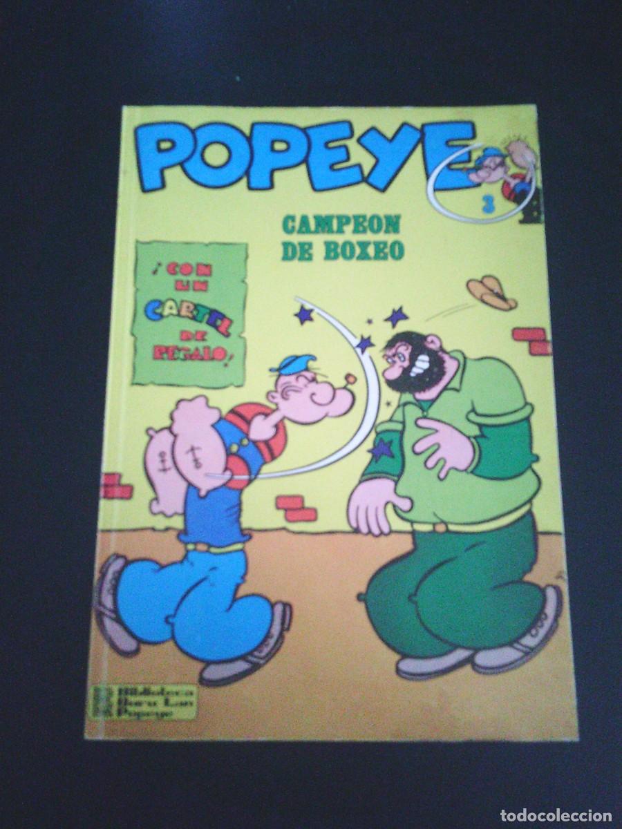 C&oacute;mics: POPEYE - NUMERO 3 - CAMPEON DE BOXEO - INCLUYE EL CARTEL - BURU LAN - BUEN ESTADO - CJ 253