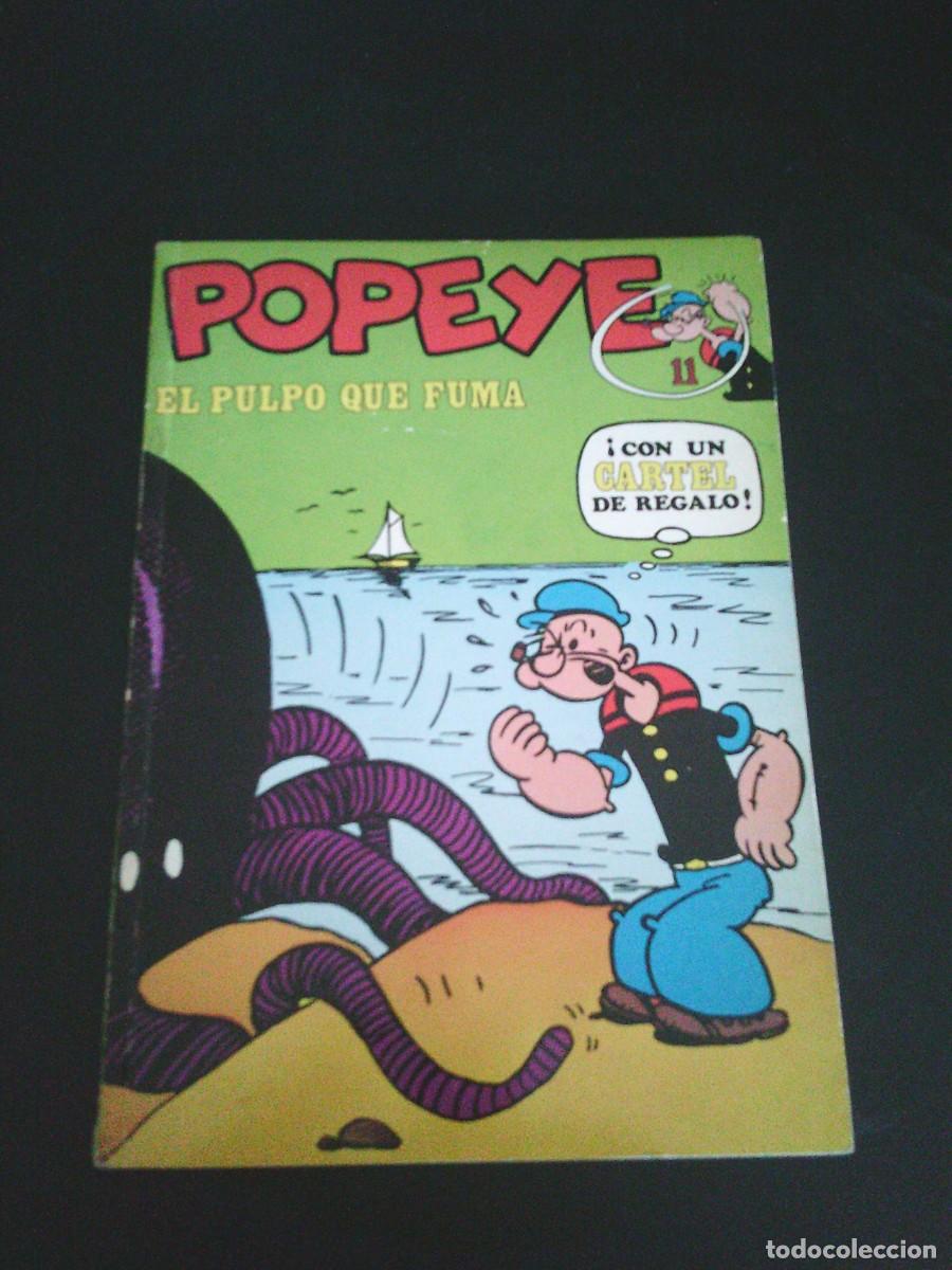 C&oacute;mics: POPEYE - NUMERO 11 - EL PULPO QUE FUMA - INCLUYE EL CARTEL - BURU LAN - MUY BUEN ESTADO - CJ 253