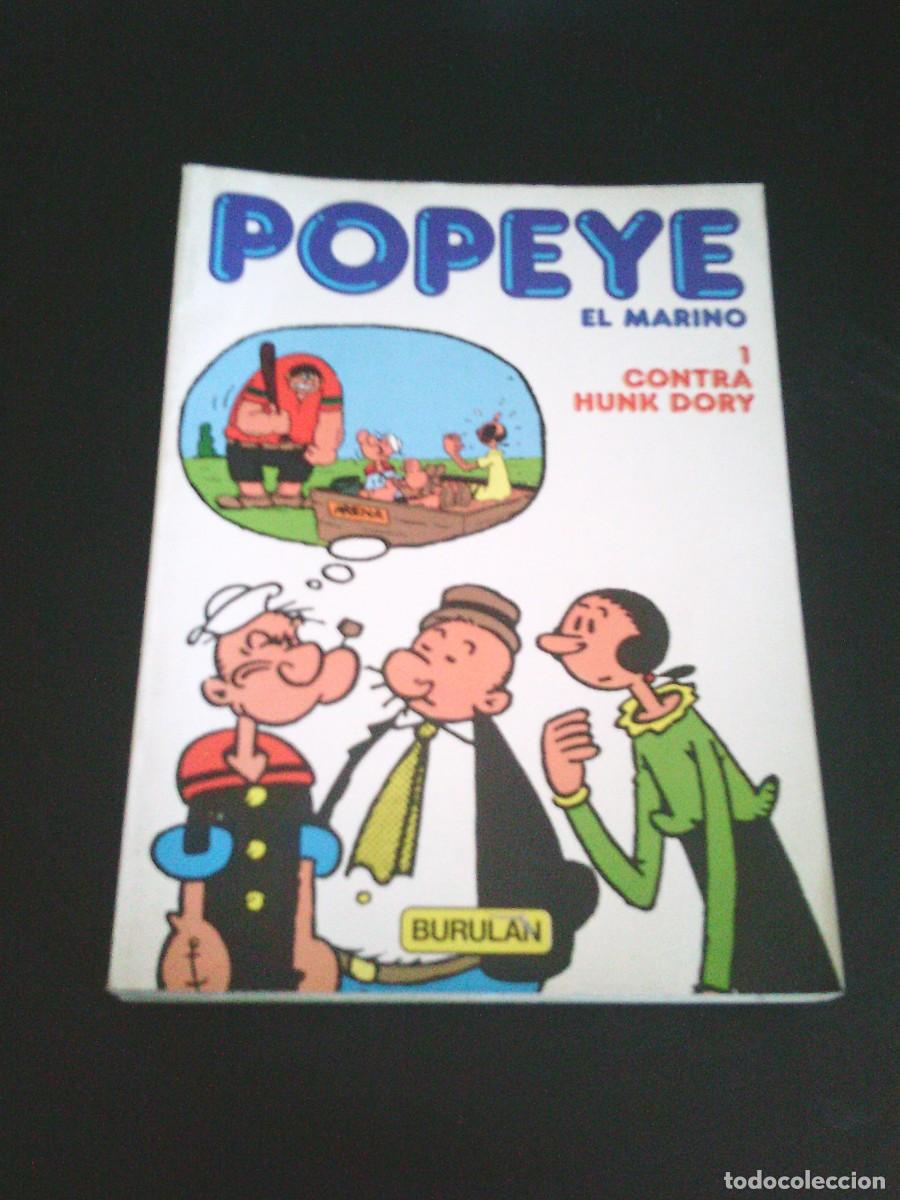 C&oacute;mics: POPEYE EL MARINO - EXTRAS - 6 TOMOS - COMPLETA - BUEN ESTADO - BURU LAN - CJ 253