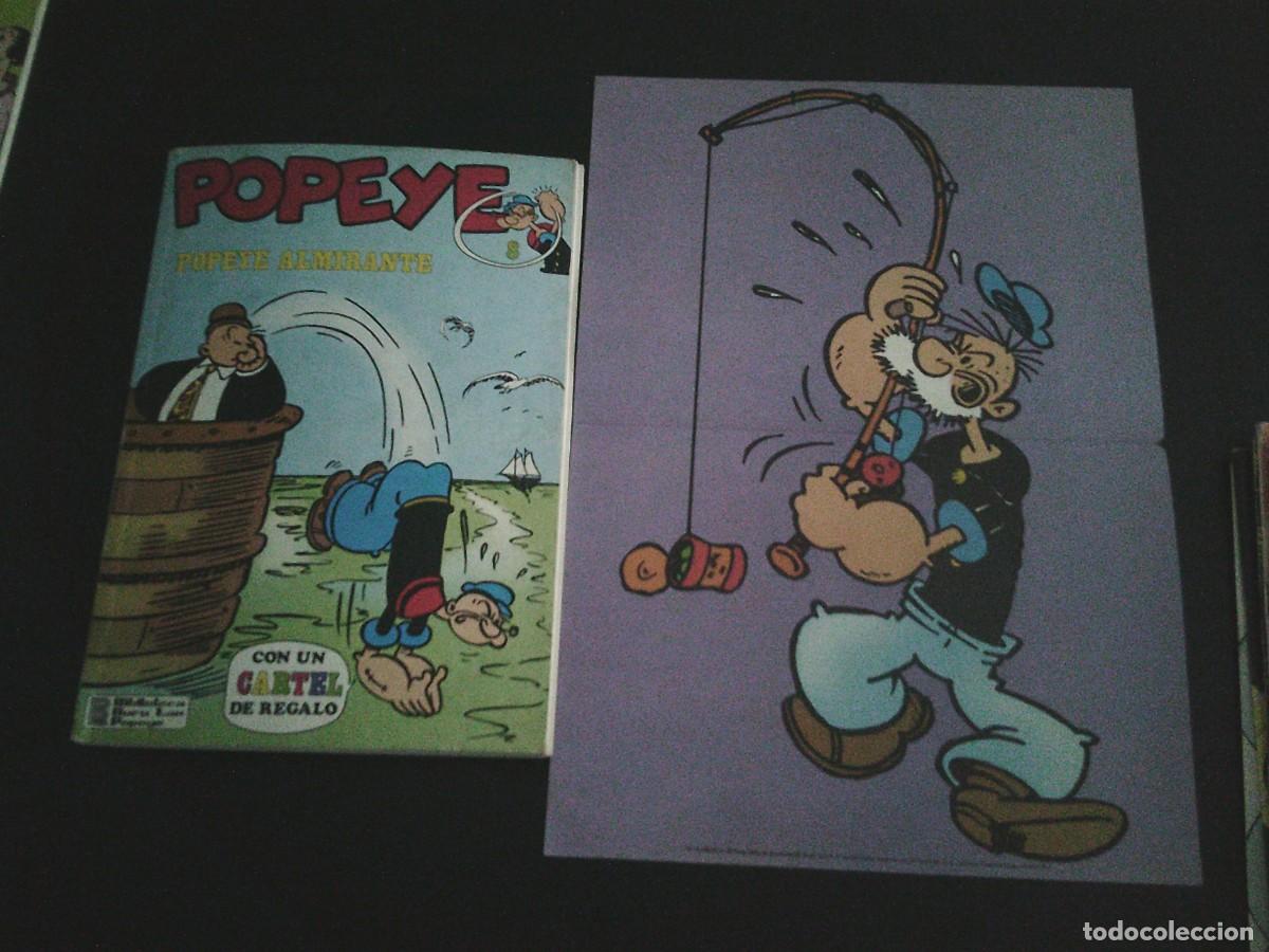C&oacute;mics: POPEYE EL MARINO -NUMERO 8 - POPEYE ALMIRANTE - CON CARTEL INCLUIDO - BUEN ESTADO - BURU LAN -CJ 253