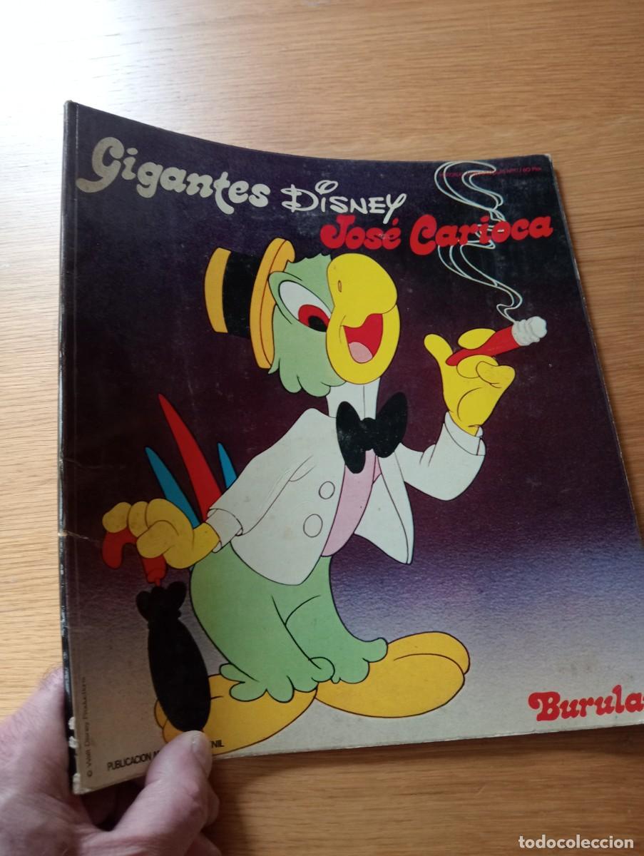 C&oacute;mics: GIGANTES DISNEY N.&ordm; 17 (DE 20). JOS&Eacute; CARIOCA. R&Uacute;STICA. BURU LAN. 1974.