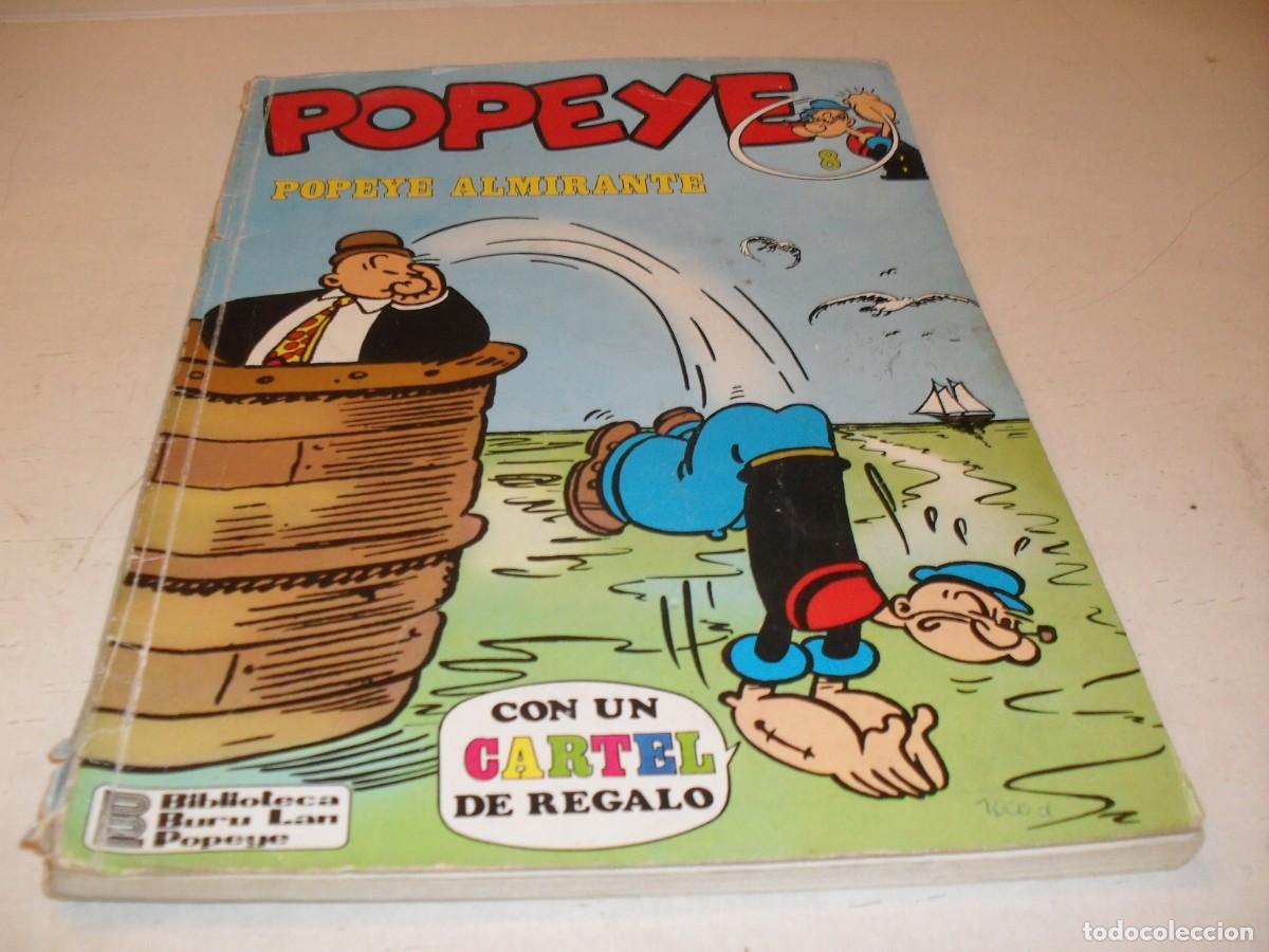 C&oacute;mics: POPEYE N&ordm; 8,DE 47,POPEYE ALMIRANTE.BUR LAN,1970