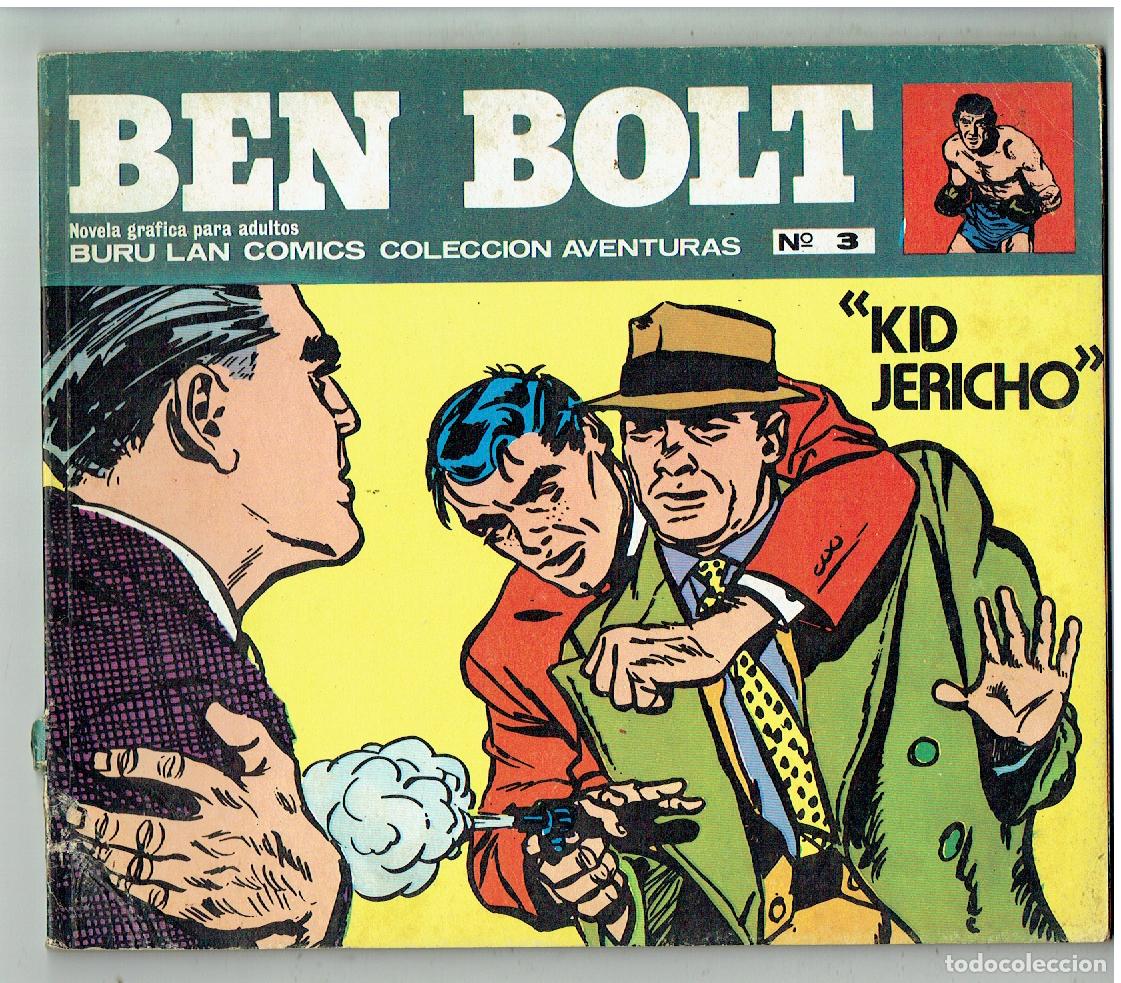 C&oacute;mics: BEN BOLT. N&ordm; 3. KID JERICHO. BURU LAND COMICS DE AVENTURAS. 1973. (B55.3 RUM)