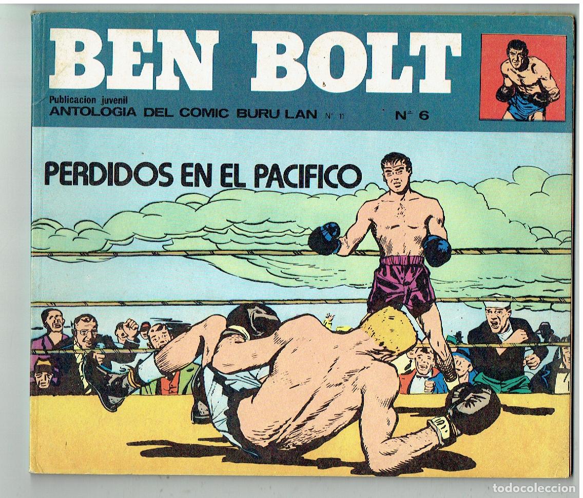 C&oacute;mics: BEN BOLT. N&ordm; 6. PERDIDOS EN EL PAC&Iacute;FICO. BURU LAND COMICS DE AVENTURAS. 1973. (B55.3 RUM)