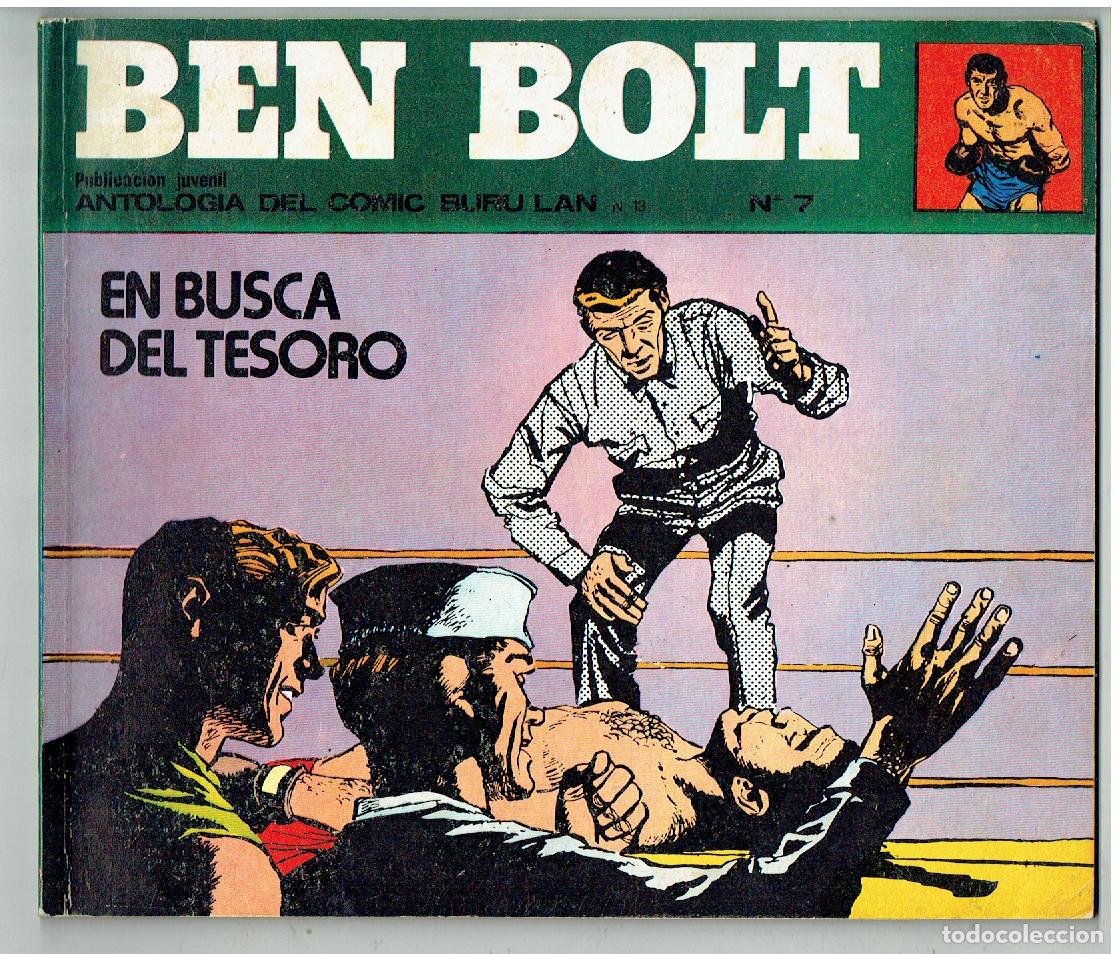 C&oacute;mics: BEN BOLT. N&ordm; 7. EN BUSCA DEL TESORO. BURU LAND COMICS DE AVENTURAS. 1973. (B55.3 RUM)