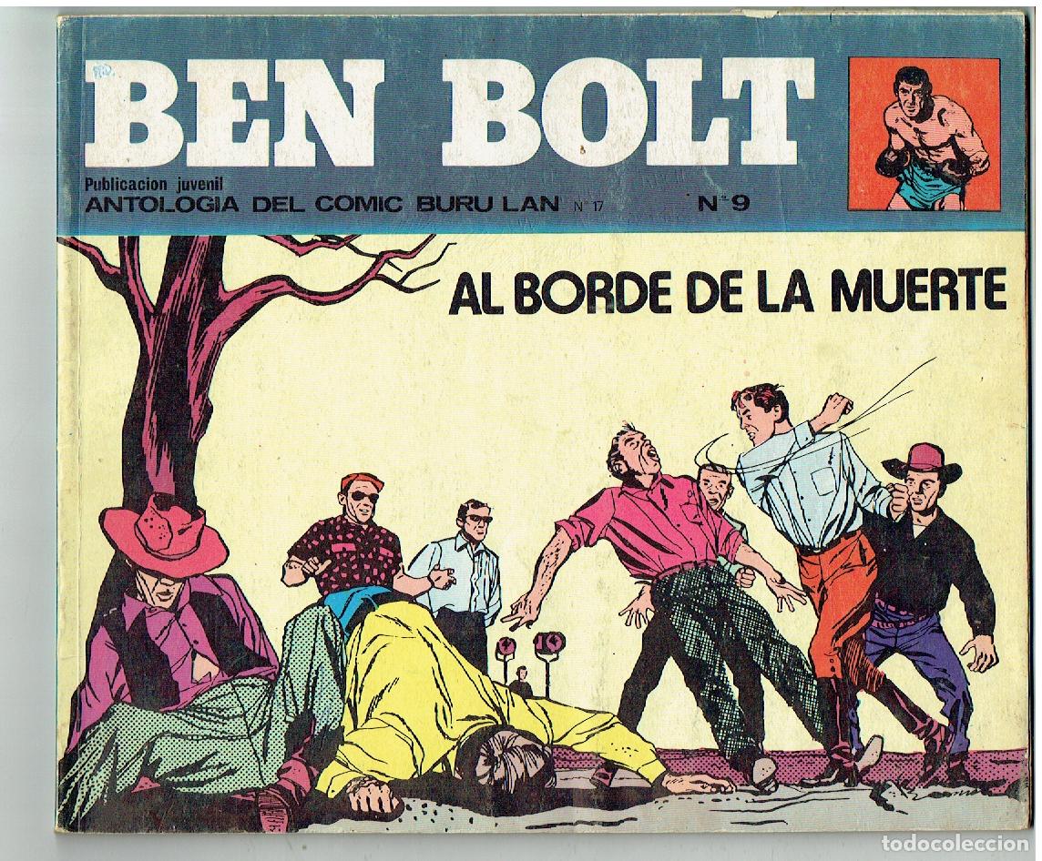 C&oacute;mics: BEN BOLT. N&ordm; 9. ALBORDE DE LA MUERTE. BURU LAND COMICS DE AVENTURAS. 1973. (B55.3 RUM)