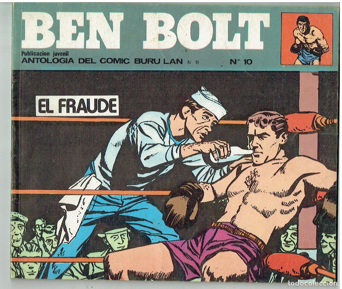 C&oacute;mics: BEN BOLT. N&ordm; 10. EL FRAUDE. BURU LAND COMICS DE AVENTURAS. 1973. (B55.3 RUM)