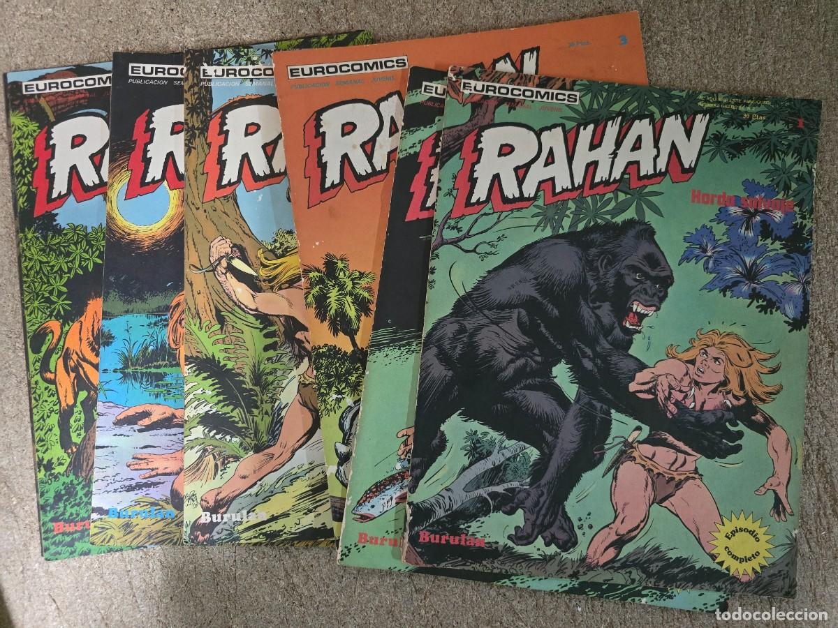 C&oacute;mics: Rahan Lote. 7 Comics.Burulan
