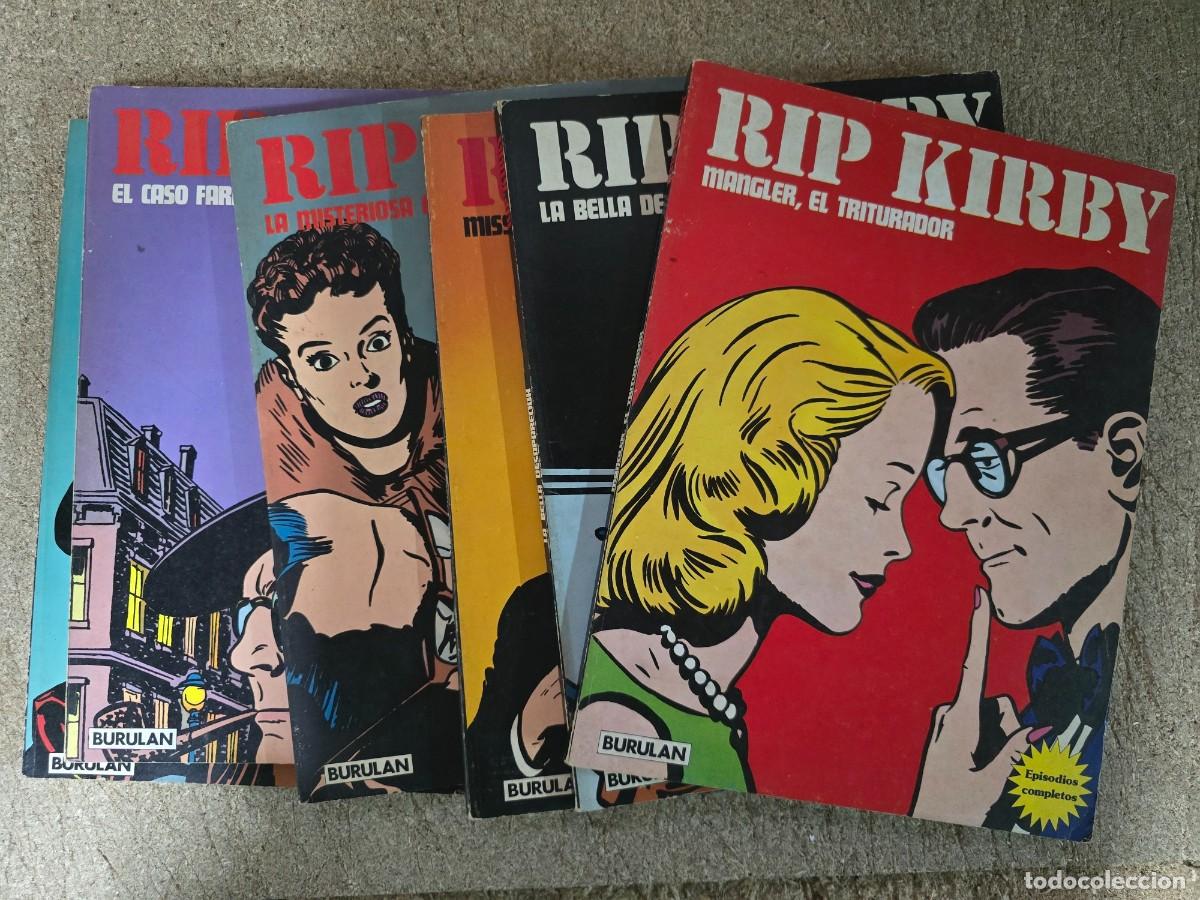 C&oacute;mics: Rip Kirby.Lote 6 Tomos..Burulan