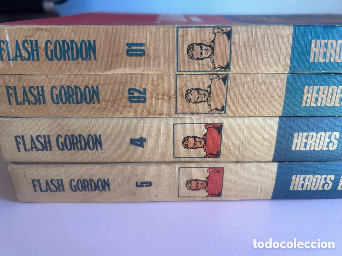 C&oacute;mics: FLASH GORDON &ndash; TOMOS 1, 2, 4 Y 5 &ndash; H&Eacute;ROES DEL C&Oacute;MIC &ndash; BURU LAN - Foto 5