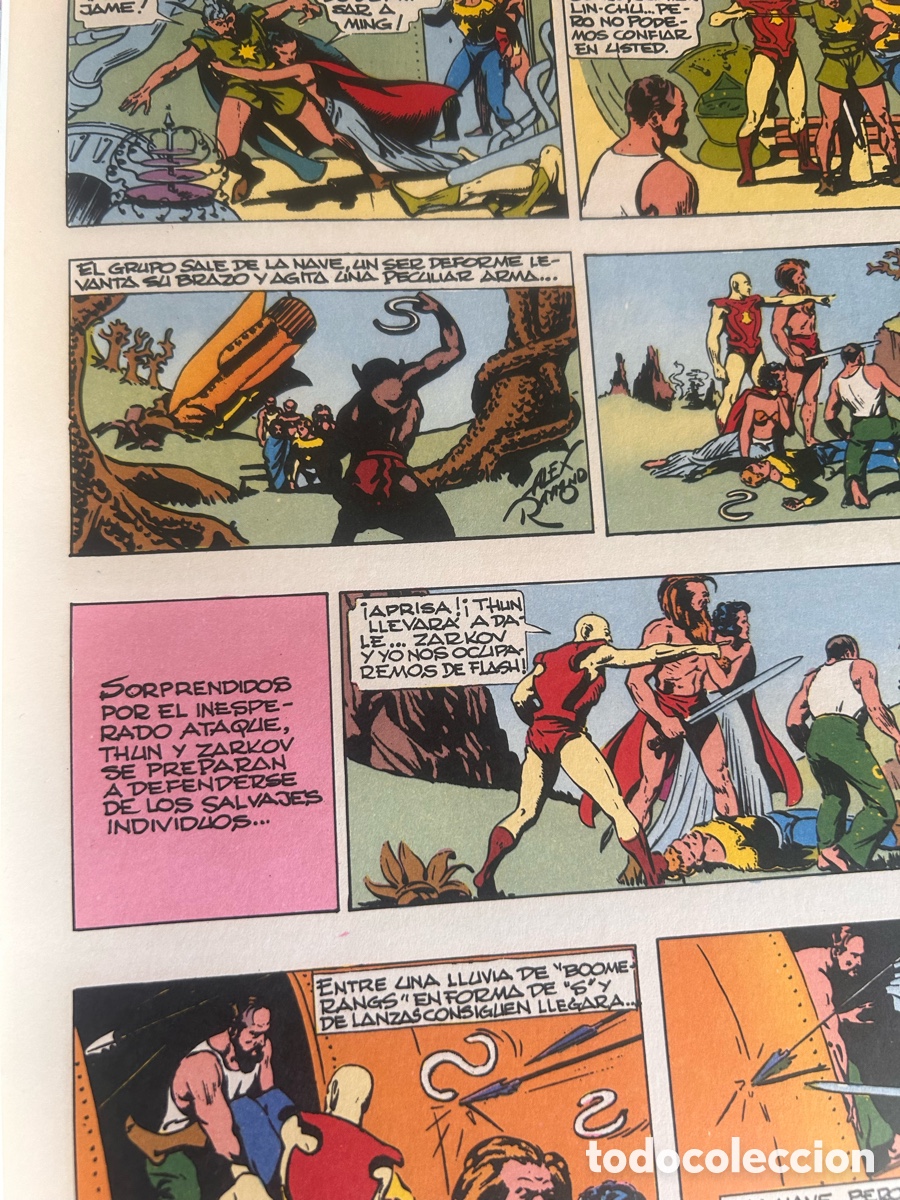 C&oacute;mics: FLASH GORDON &ndash; TOMOS 1, 2, 4 Y 5 &ndash; H&Eacute;ROES DEL C&Oacute;MIC &ndash; BURU LAN - Foto 6