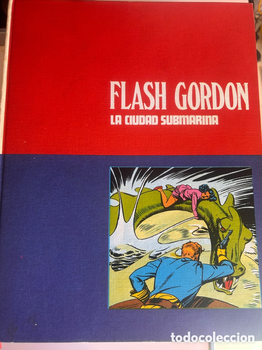 C&oacute;mics: FLASH GORDON &ndash; TOMOS 1, 2, 4 Y 5 &ndash; H&Eacute;ROES DEL C&Oacute;MIC &ndash; BURU LAN - Foto 1