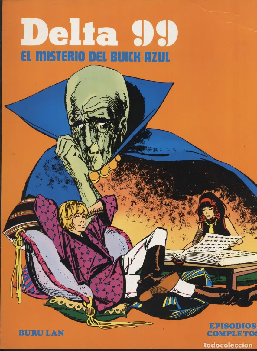 C&oacute;mics: Delta 99 El show del terror EL MISTERIO DEL BUICK AZUL Editorial Buru Lan 1974