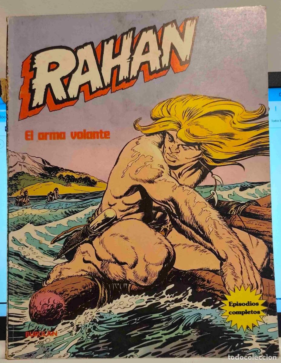 C&oacute;mics: RAHAN - ALBUM CON N&ordm; 16 17 18 19 - BURULAN 1974 - R.LECUREUX - EPISODIOS COMPLETOS - FOTOS AD.