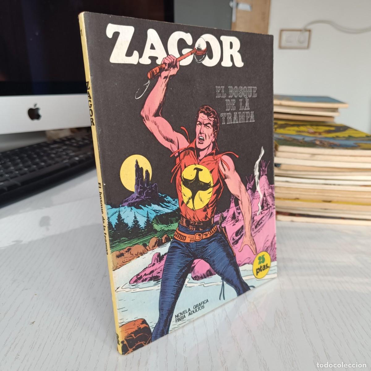 C&oacute;mics: ZAGOR NUMERO 1 VER FOTOS EDITORIAL BURU LAN EDICIONES