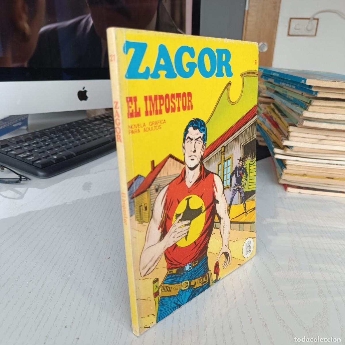 C&oacute;mics: ZAGOR NUMERO 21 VER FOTOS EDITORIAL BURU LAN EDICIONES