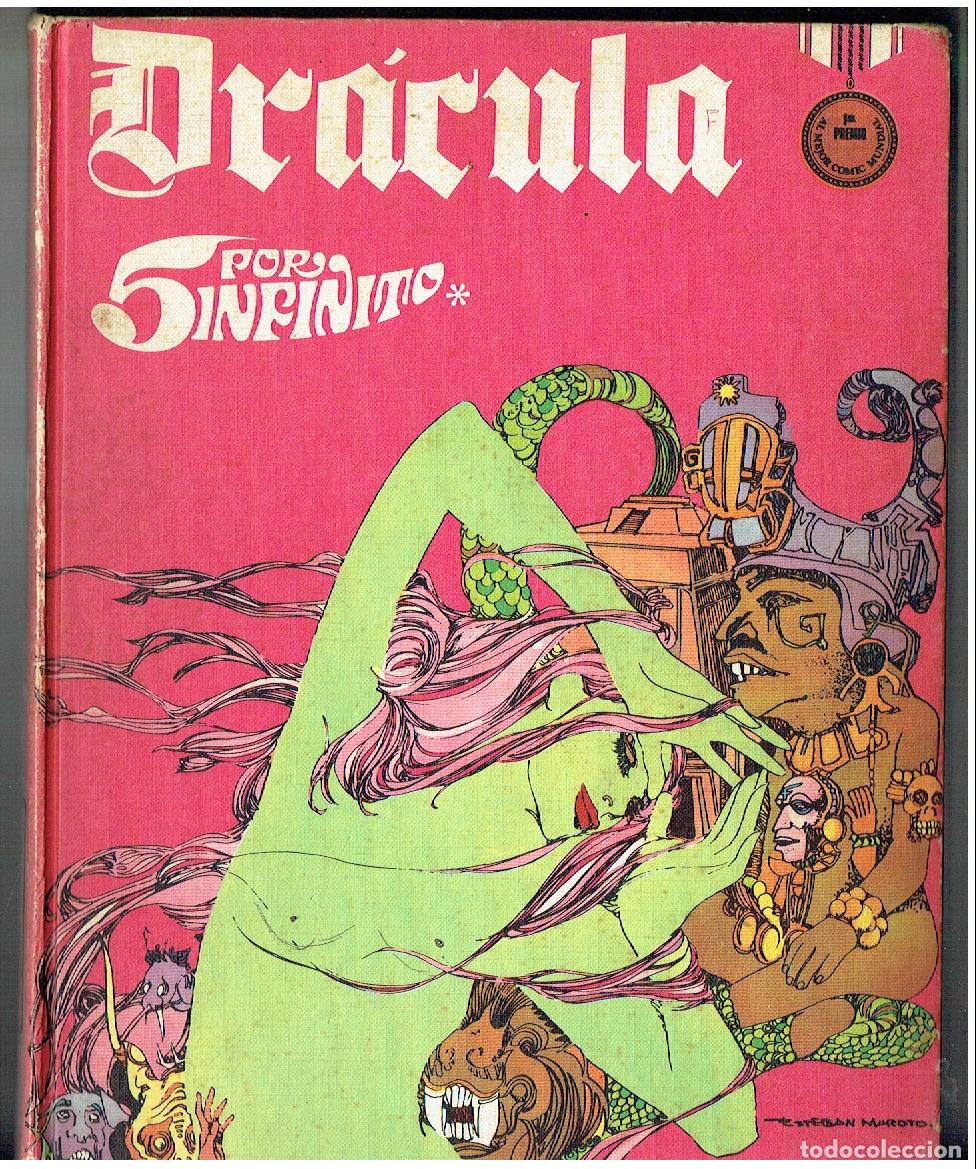 C&oacute;mics: DR&Aacute;CULA. T0MO 3. 5 POR INFINITO. ENCUADERNADO CON 11 EJEMPLARES. BURU LAN, 1971. (ST/PR 00. RUM)