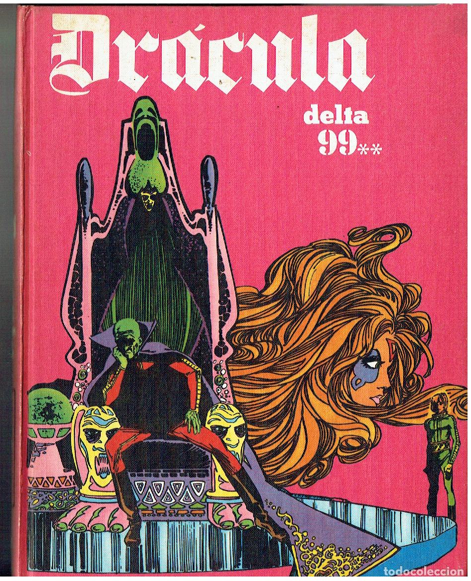 C&oacute;mics: DR&Aacute;CULA. T0MO 5. DELTA 99. ENCUADERNADO CON 10 EJEMPLARES. BURU LAN, 1971. (ST/PR 00. RUM)