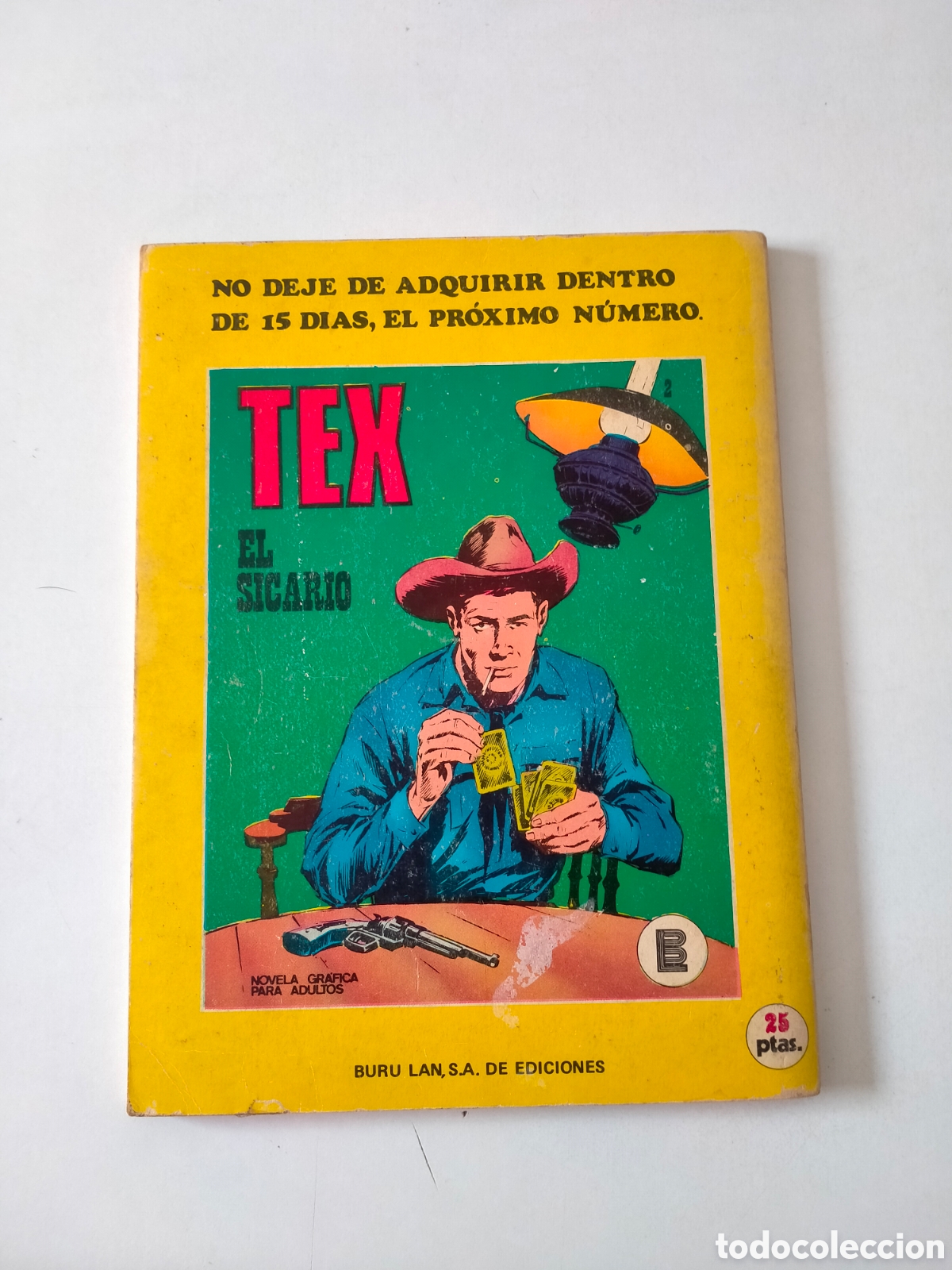C&oacute;mics: TEX N&Uacute;MERO 1 EDICIONES BURU LAN A&Ntilde;O 1971 - Foto 2