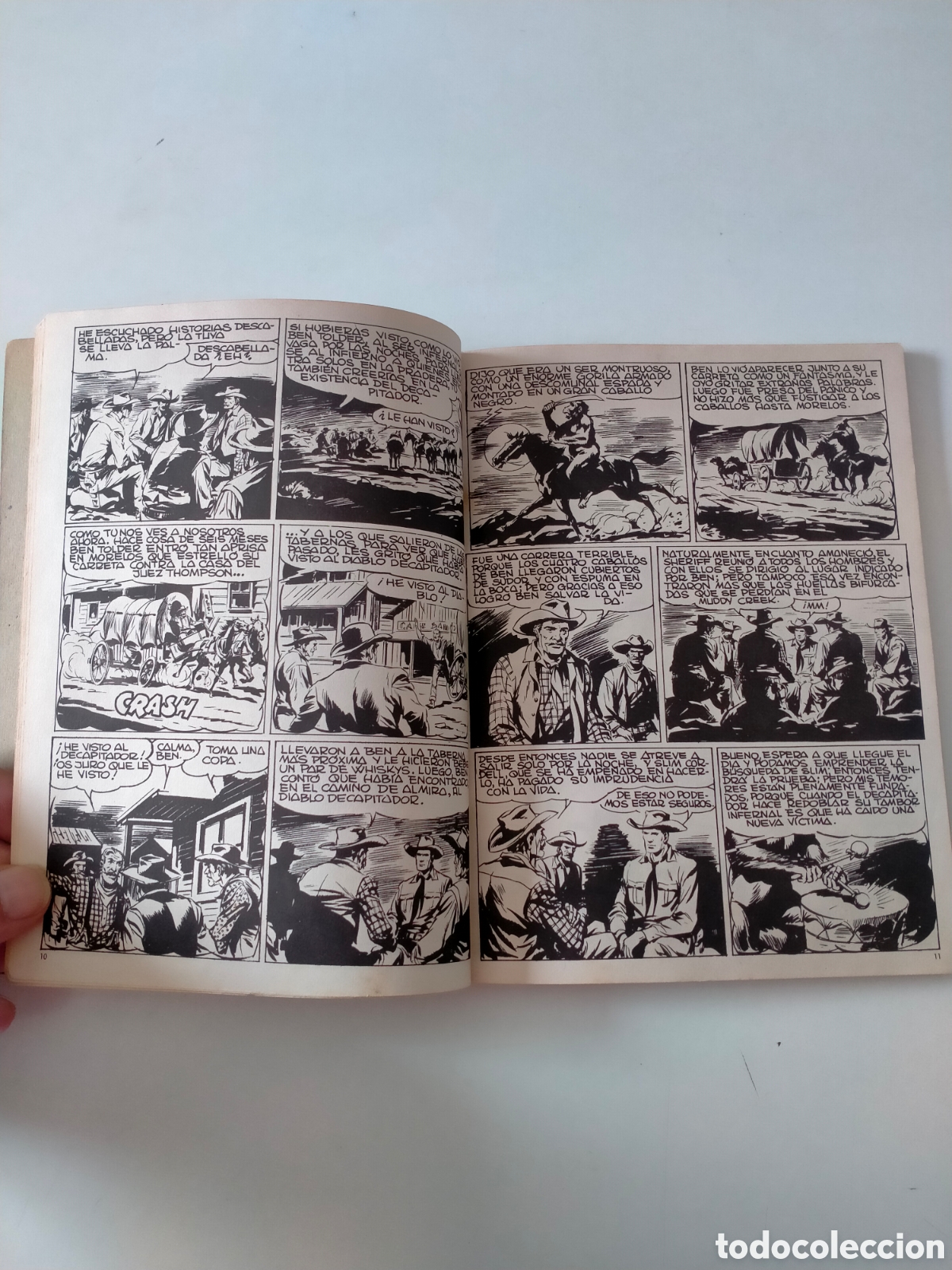 C&oacute;mics: TEX N&Uacute;MERO 1 EDICIONES BURU LAN A&Ntilde;O 1971 - Foto 5