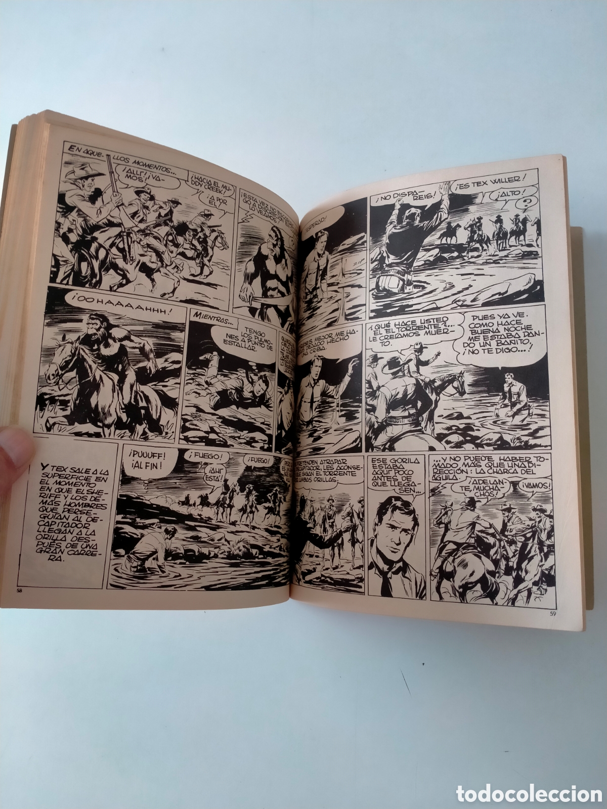 C&oacute;mics: TEX N&Uacute;MERO 1 EDICIONES BURU LAN A&Ntilde;O 1971 - Foto 8