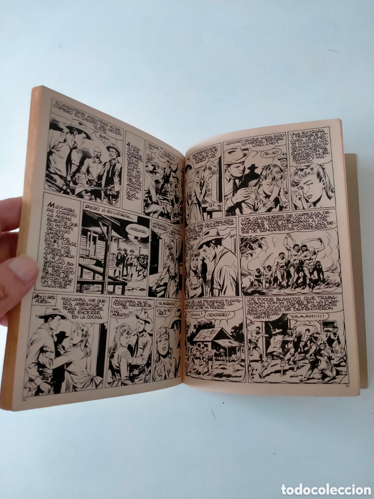 C&oacute;mics: TEX N&Uacute;MERO 1 EDICIONES BURU LAN A&Ntilde;O 1971 - Foto 9