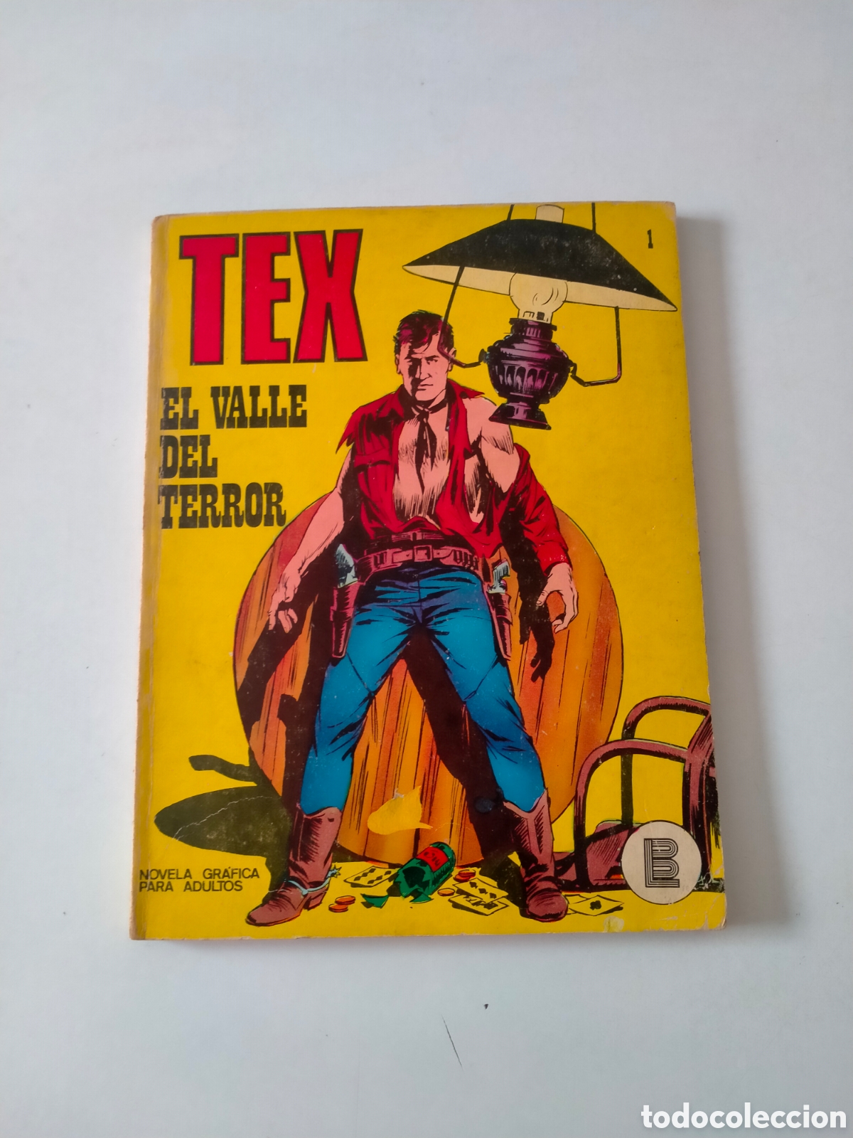 C&oacute;mics: TEX N&Uacute;MERO 1 EDICIONES BURU LAN A&Ntilde;O 1971