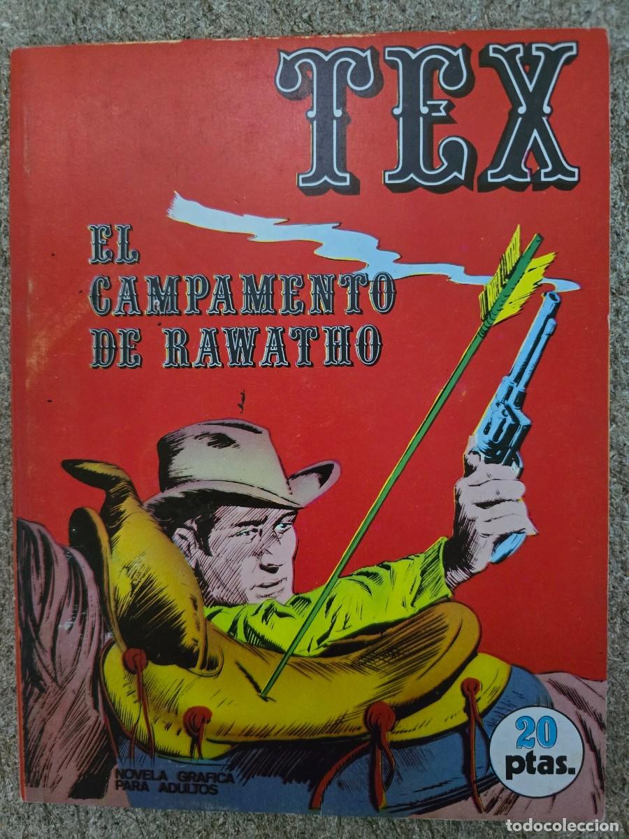 C&oacute;mics: Tex.Numero 8.El Campamento de Rawatho.Buru Lan
