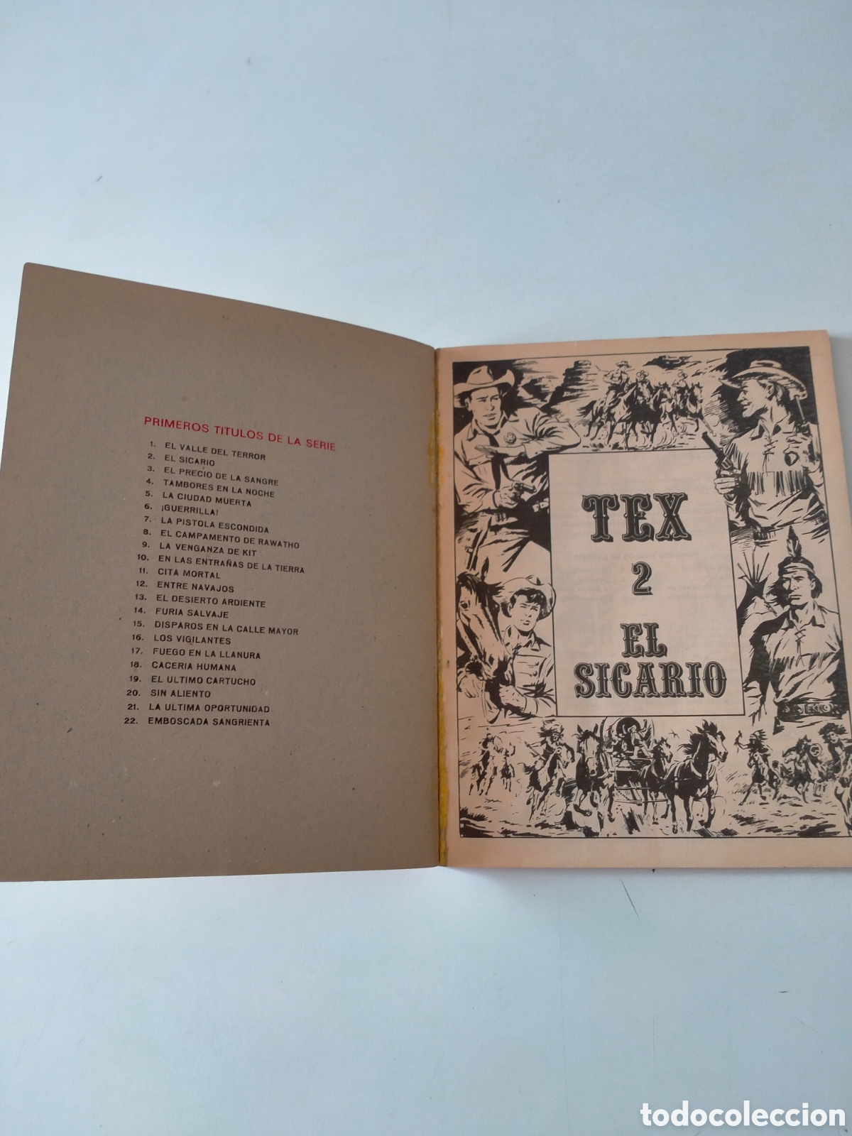 C&oacute;mics: TEX N&Uacute;MERO 2 EDICIONES BURU LAN A&Ntilde;O 1970 - Foto 4