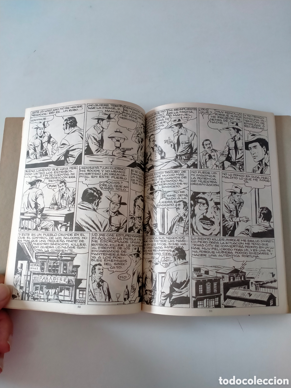 C&oacute;mics: TEX N&Uacute;MERO 2 EDICIONES BURU LAN A&Ntilde;O 1970 - Foto 7