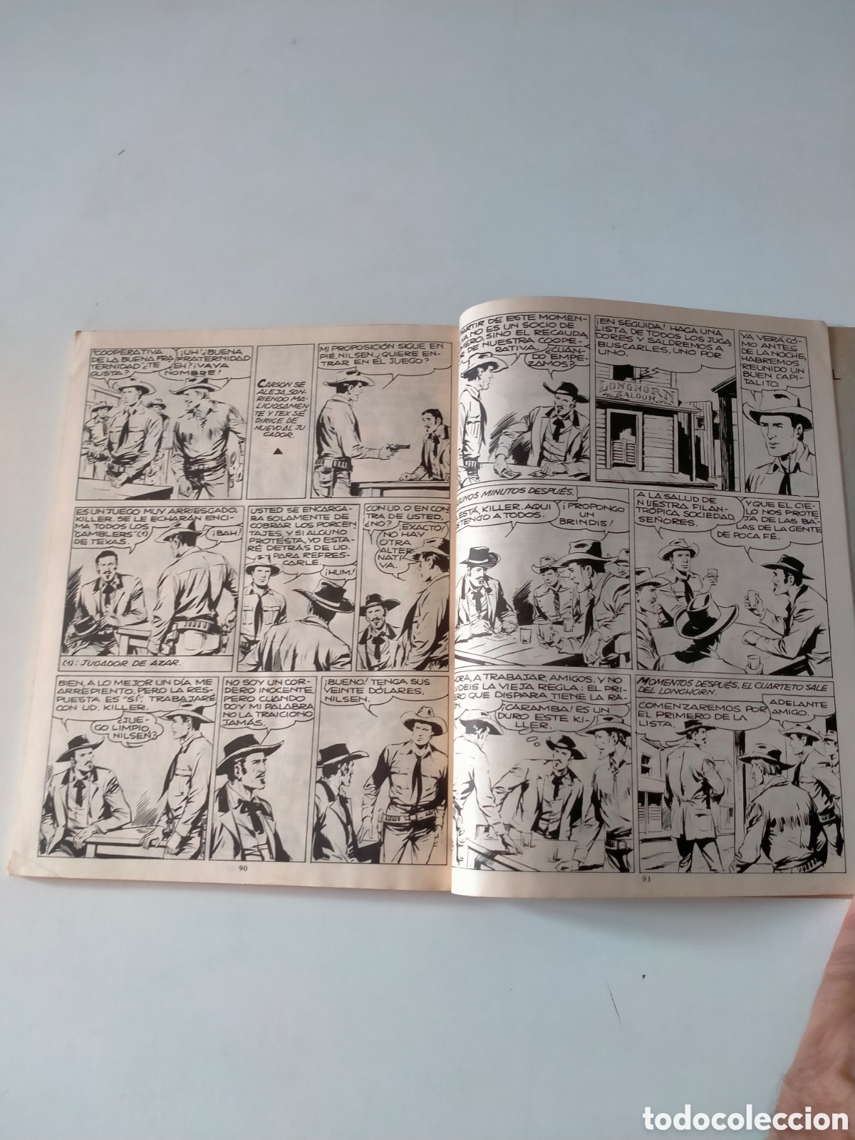 C&oacute;mics: TEX N&Uacute;MERO 2 EDICIONES BURU LAN A&Ntilde;O 1970 - Foto 9